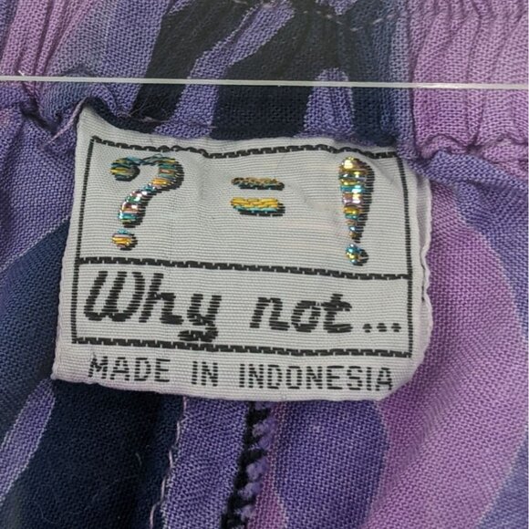 Women's Why Not  Small Purple/Pink Shorts 12f - Picture 6 of 8